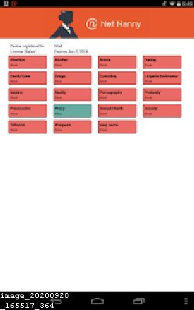 Net Nanny Browsers